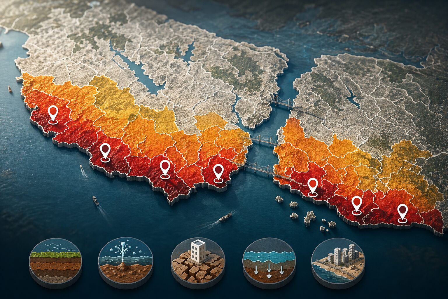 İstanbul’da Zemini En Riskli İlçeler